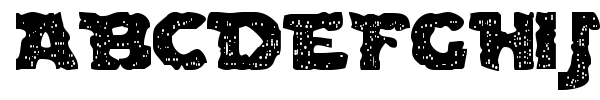 Blown Droid font