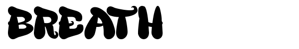 Breath font