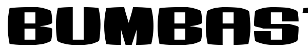 Bumbastika font