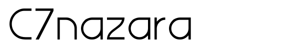 C7nazara font