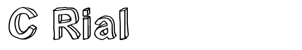 C Rial font