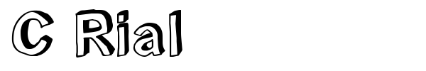 C Rial font preview