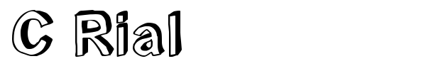 C Rial font preview