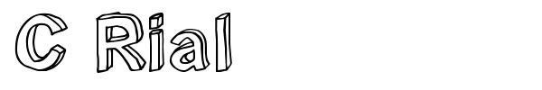 C Rial font preview