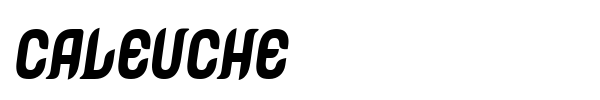 Caleuche font