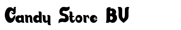 Candy Store BV font