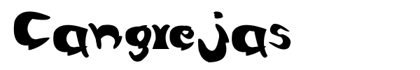 Cangrejas font