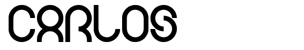 Carlos font preview