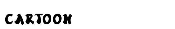 Cartoon font