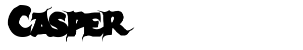 Casper font