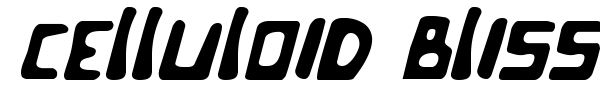 Celluloid Bliss font
