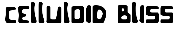 Celluloid Bliss font preview