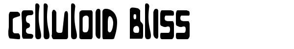 Celluloid Bliss font preview