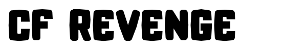 CF Revenge font