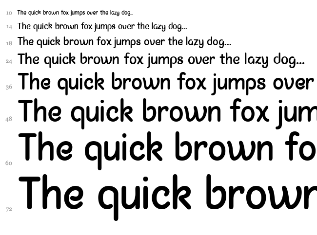 Chalk Marks font waterfall