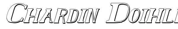 Chardin Doihle font