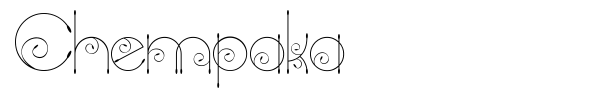 Chempaka font