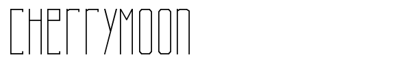 CherryMoon font