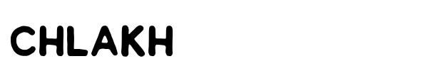 Chlakh font