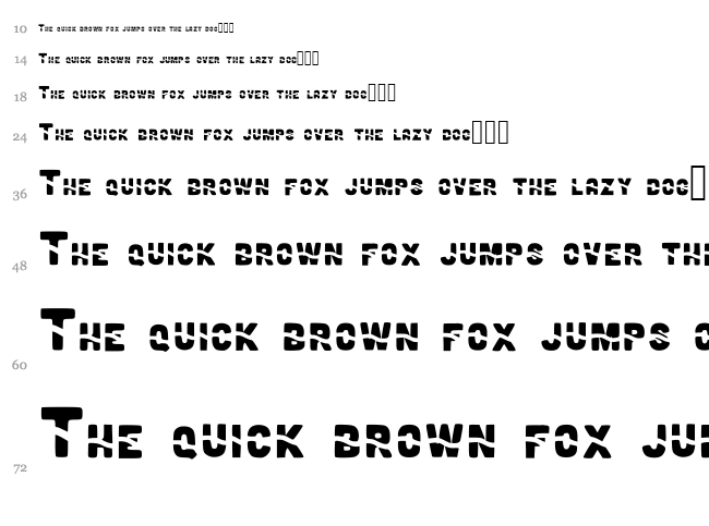 Chua font waterfall
