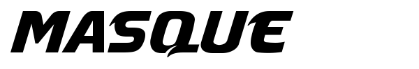 Masque font