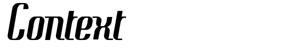 Context font
