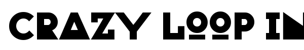 Crazy Loop in Paris font