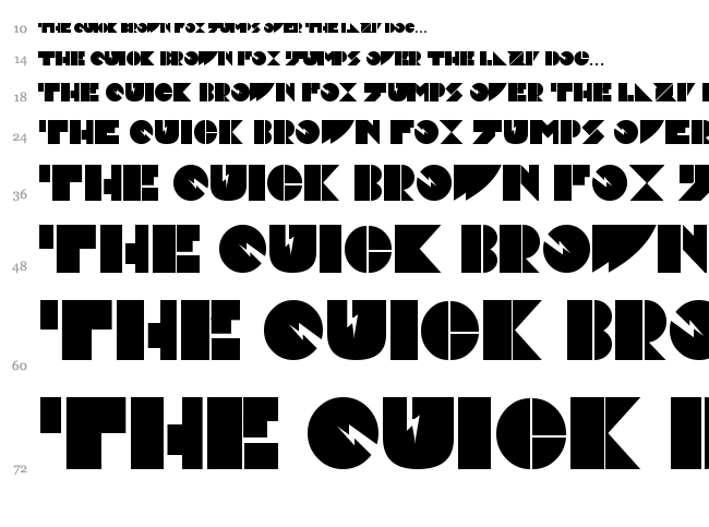 Daddy Dont Disco font waterfall