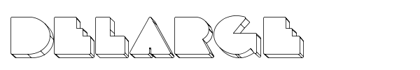 DeLarge font
