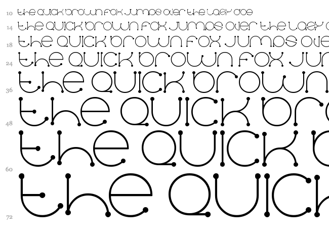 Dennis Vallera font waterfall