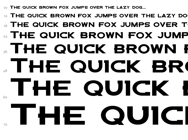 Denver Broncos Custom font waterfall
