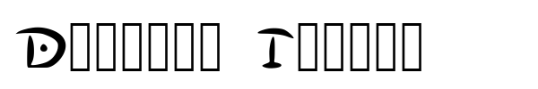 Destiny Island font preview