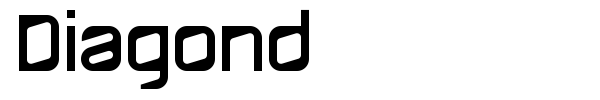 Diagond font