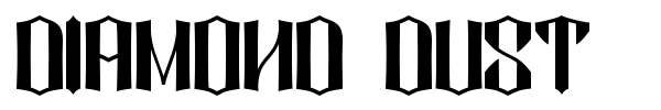Diamond Dust font