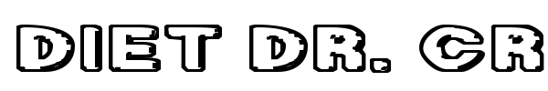 Diet Dr. Creep font preview