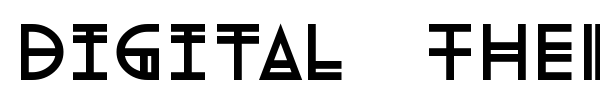 Digital Therapy font