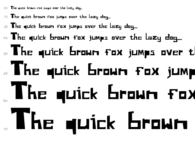 Do You Like My Font Andy font waterfall