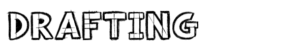 Drafting font