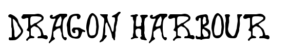 Dragon Harbour font