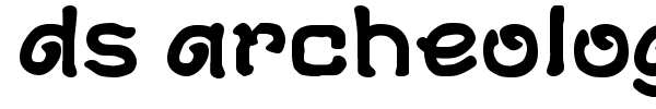 DS Archeology font