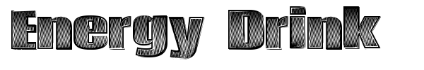 Energy Drink font