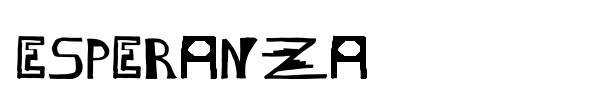 Esperanza font