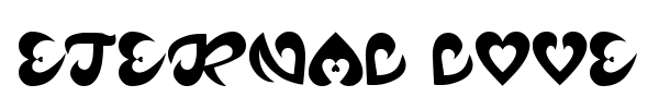 Eternal Love font