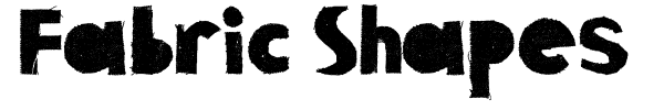 Fabric Shapes font preview