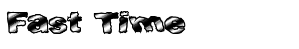 Fast Time font