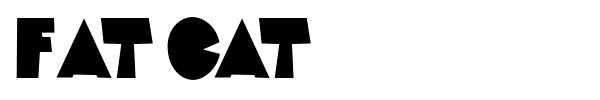Fat Cat font