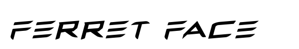 Ferret Face font