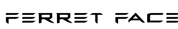 Ferret Face font preview
