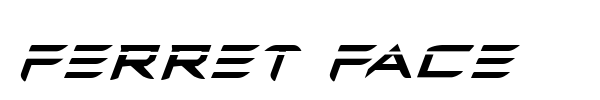 Ferret Face font preview