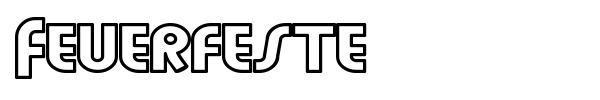 Feuerfeste font